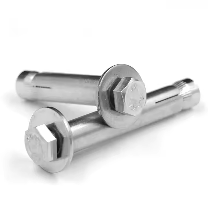 Sleeve anchor with hex bolt